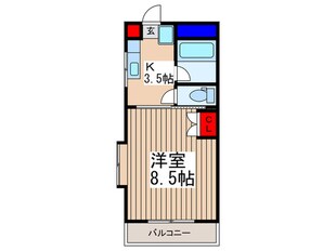 グリーンドエルの物件間取画像